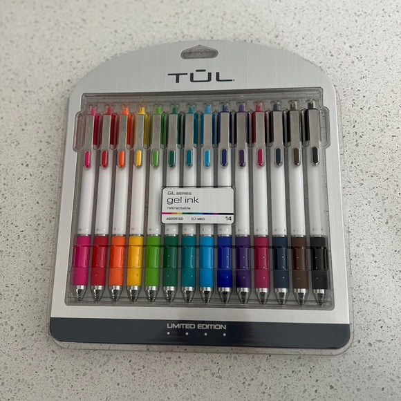 Office Depot Office Tul Pens Limited Edition White Barrel Assorted